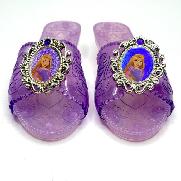 Jakks Pacific Disney Princess Rapunzel Pretend Play Dress Up Costume Shoes 7" - Picture 2 of 8